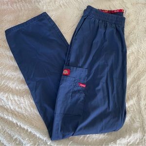 Dickies Navy Scrub Pants